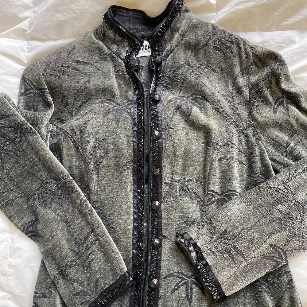 Vintage Velvet Evening Jacket